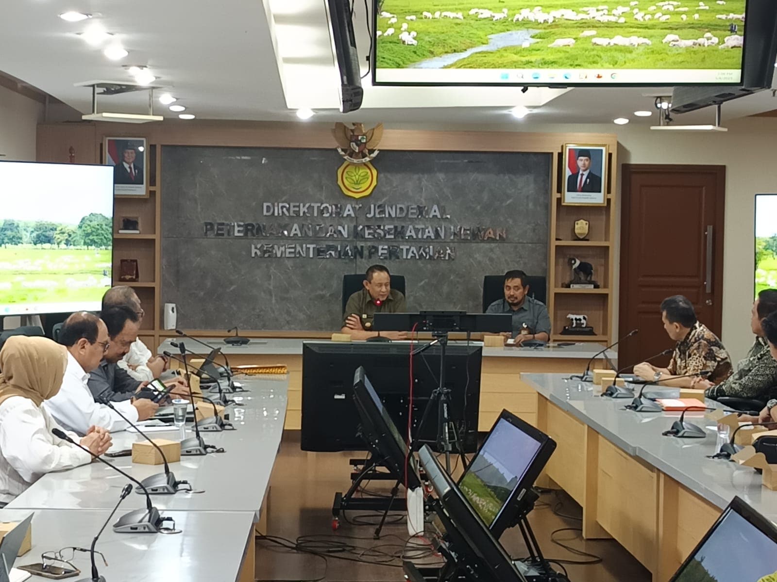 Gubernur Gorontalo Bahas Hilirisasi Jagung di Kementerian Pertanian