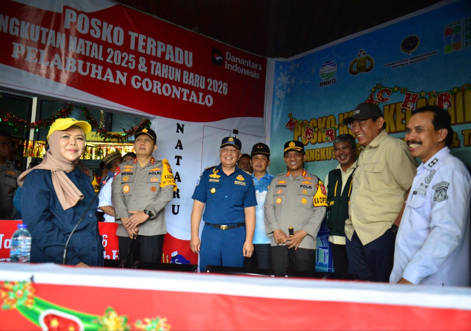 Libur Nataru, Gubernur–Wagub Pantau Posko dan Keberangkatan Kapal