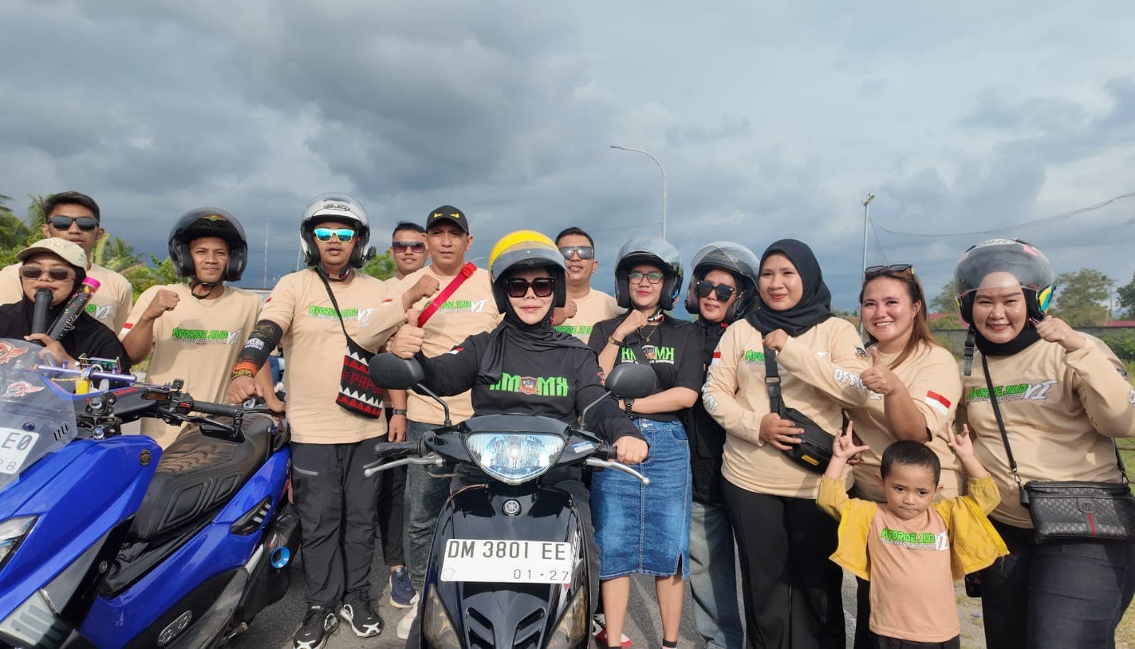 Wagub Gorontalo Lepas NYoride Jilid 6, Kampanyekan Tertib Berlalu Lintas
