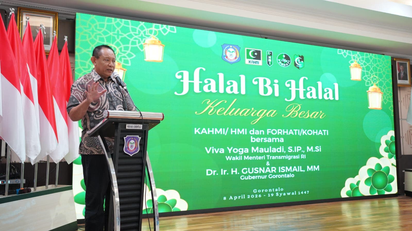 Gubernur Gusnar Minta Kader HMI Perjuangkan Tiga Hal ini