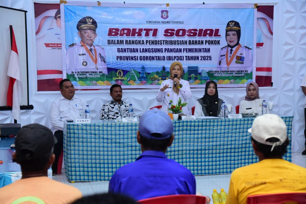 Wagub Gorontalo Ingatkan Bantuan UEP dan PK Jadi Modal Bukan Konsumtif