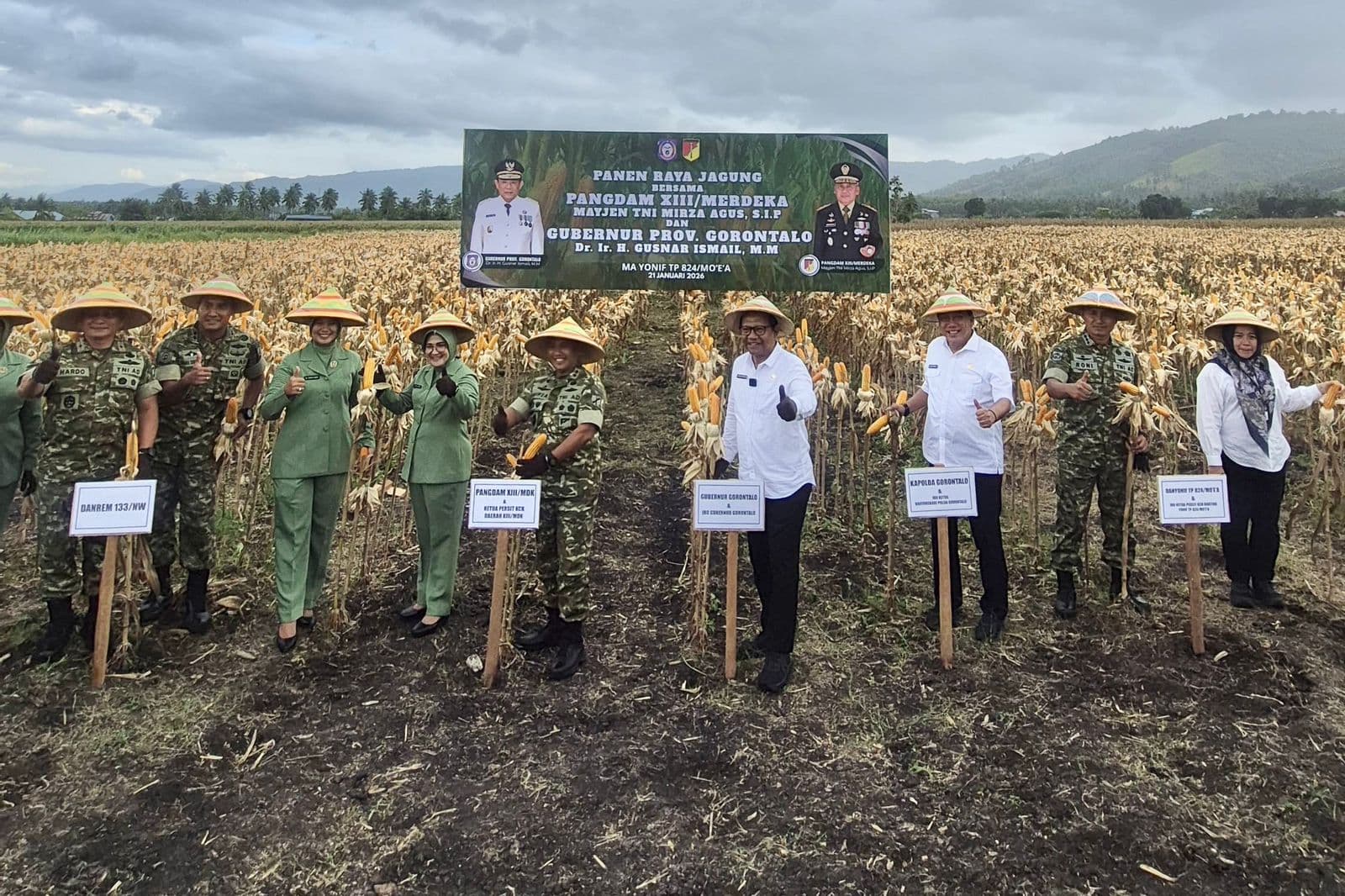 Panen Raya Jagung Perkuat Ketahanan Pangan Gorontalo