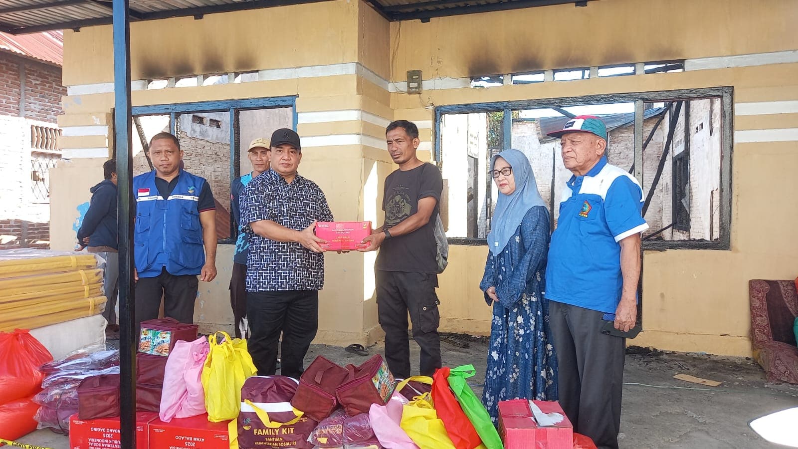 Pemprov Gorontalo Santuni Korban Kebakaran