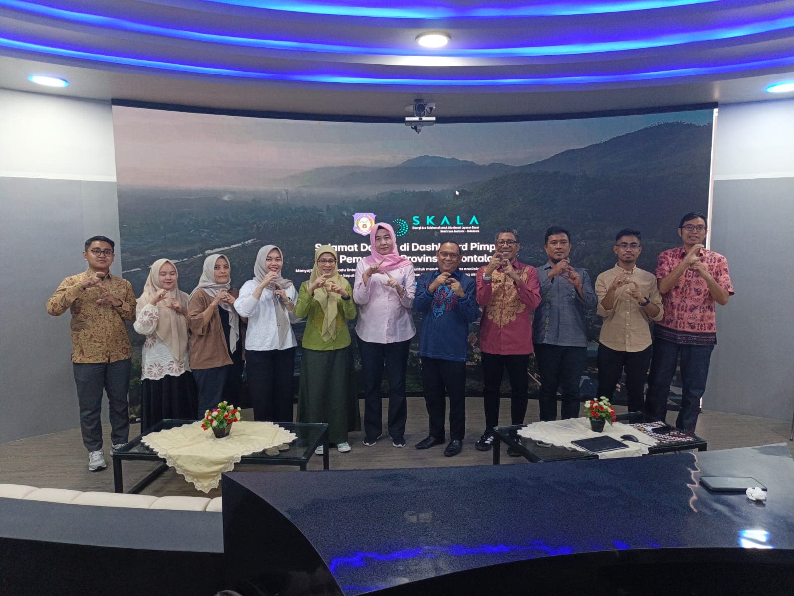 Pusdatin Kemendagri Tinjau Implementasi Satu Data di Gorontalo